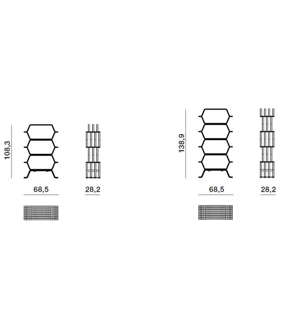 MHC.2 Molteni & C Bibliothèque