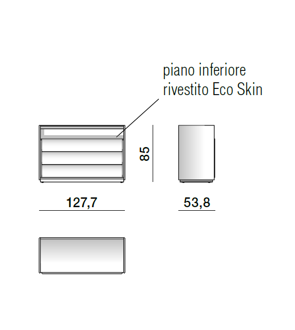 5050 Molteni & C Commode