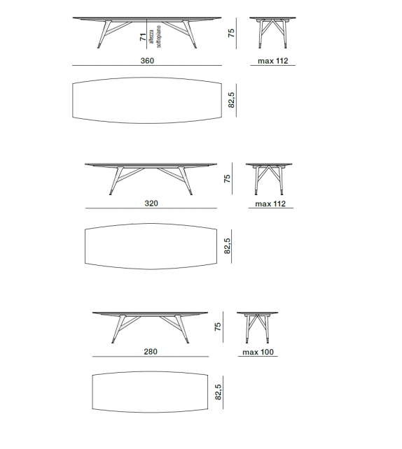 Qinten Molteni & C Sideboard
