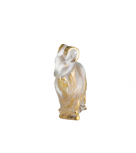 Bouc Goat Lalique Scultura