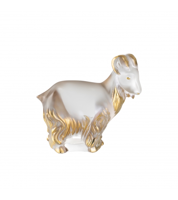Bouc Goat Lalique Escultura