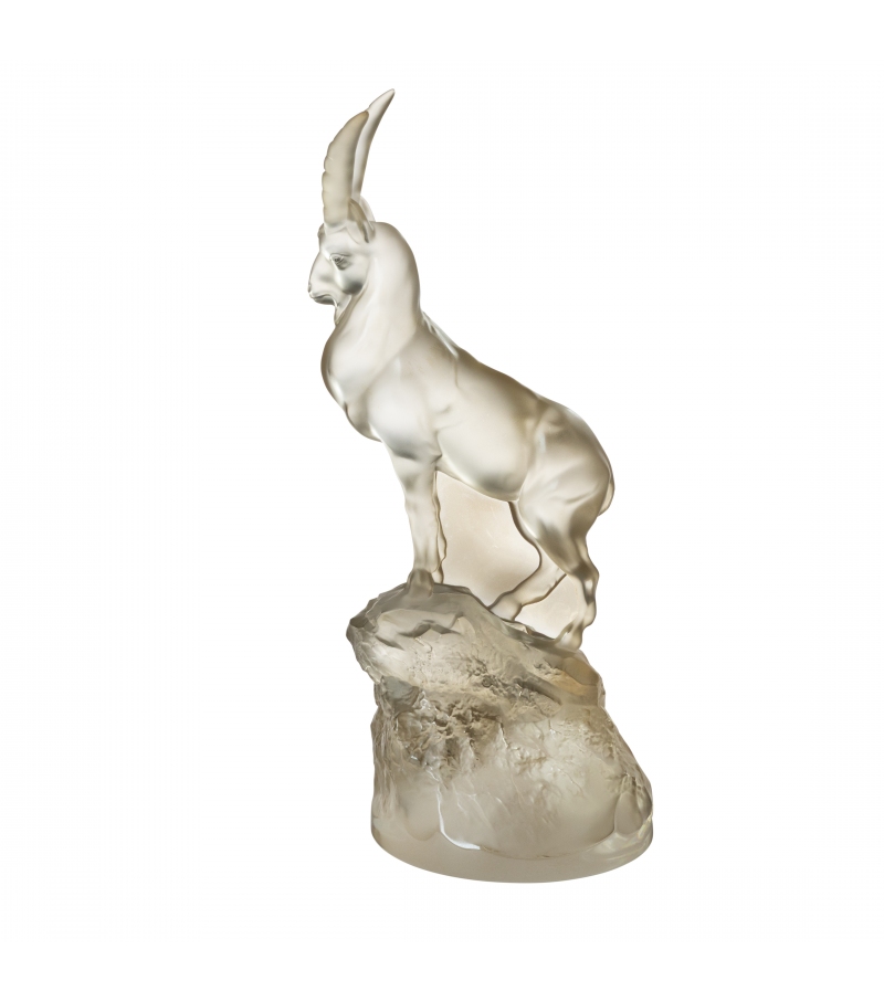 Bouquetin Ibex Sculpture Lalique