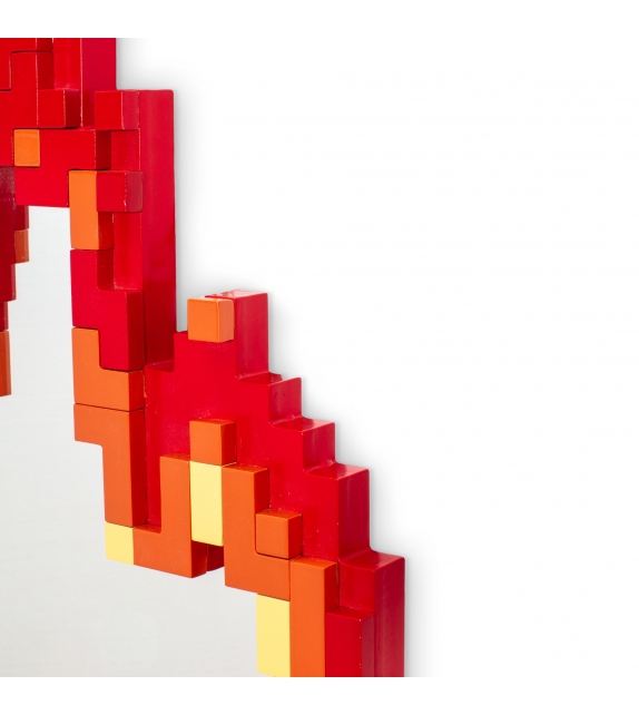 Pixel Flame Seletti Espejo