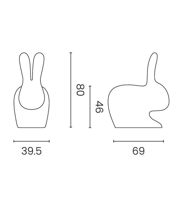 Rabbit Qeeboo Chair