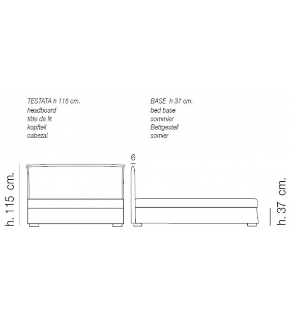 Naxos Milano Bedding Cama