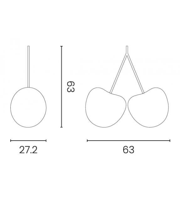 Cherry Qeeboo Suspension