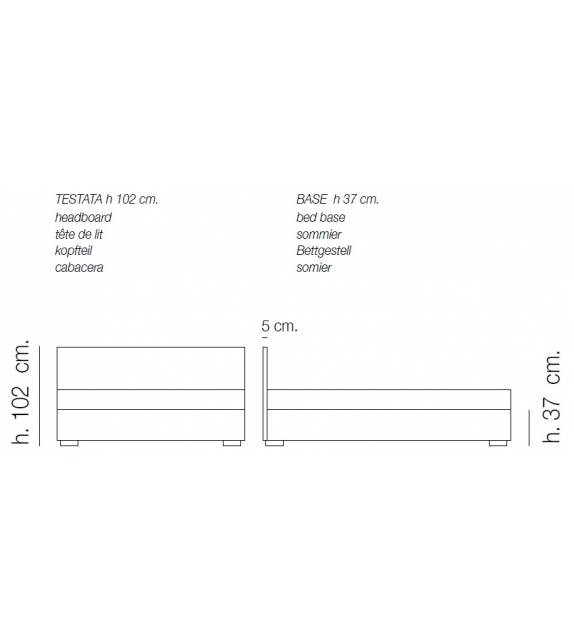 Pacific Milano Bedding Bed