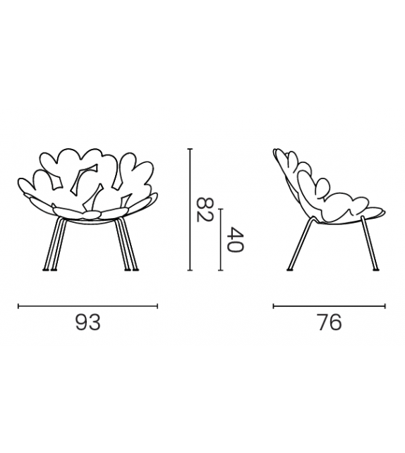 Prêt pour l'expédition - Filicudi Qeeboo Fauteuil