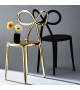 Ribbon Metal Qeeboo Chaise