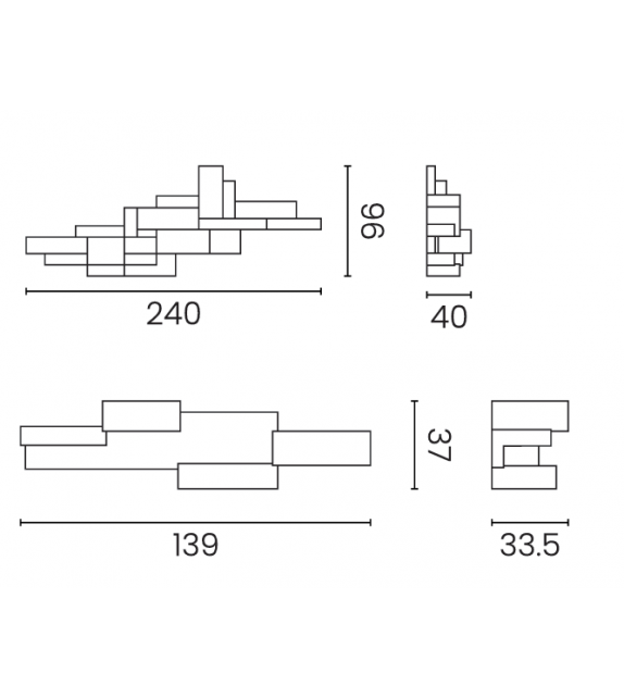 Primitive Qeeboo Bücherregal