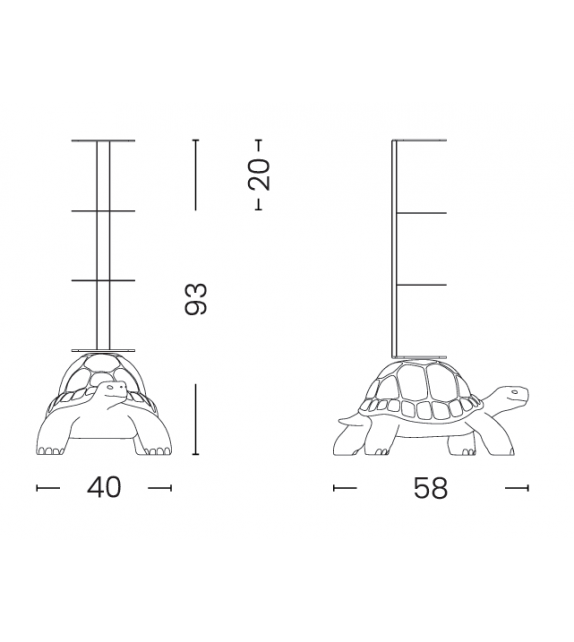 Primitive Qeeboo Bookcase