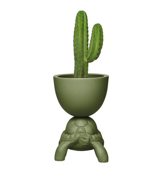 Turtle Carry Qeeboo Vaso