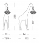 Giraffe in Love Qeeboo Lampada da Terra