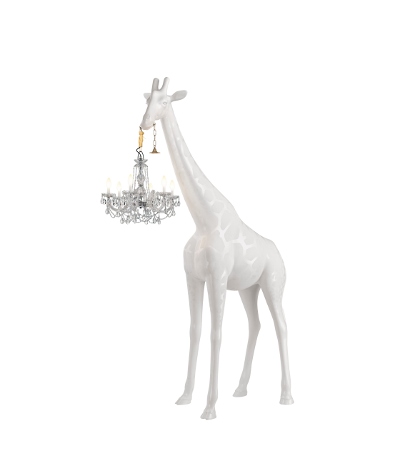 Giraffe in Love Qeeboo Lampadaire