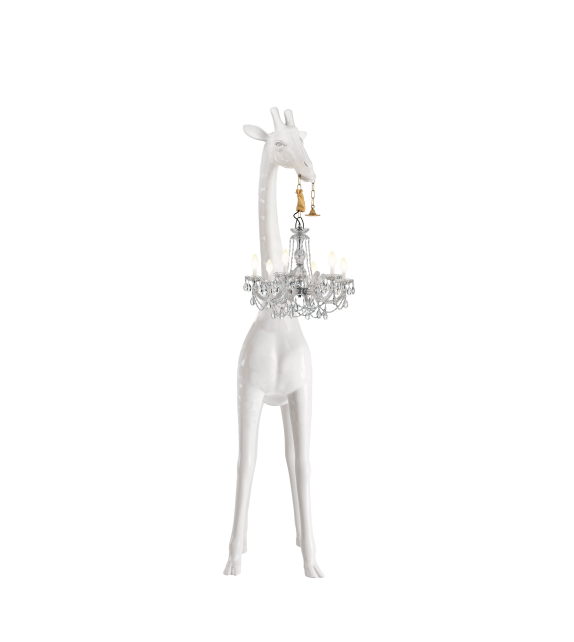 Giraffe in Love Qeeboo Lampada da Terra