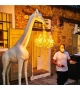 Giraffe in Love Qeeboo Lampadaire