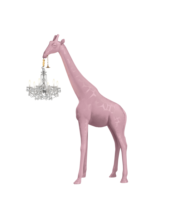 Giraffe in Love Qeeboo Làmpara de Pie