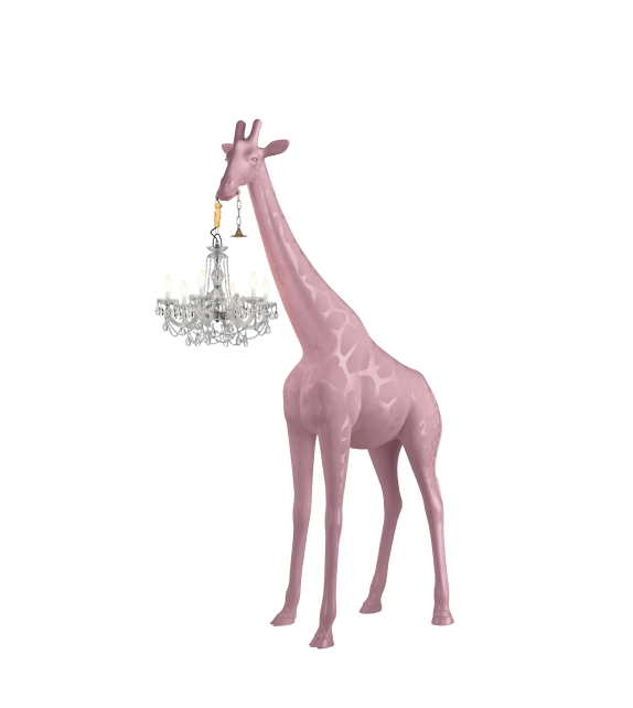 Giraffe in Love Qeeboo Làmpara de Pie