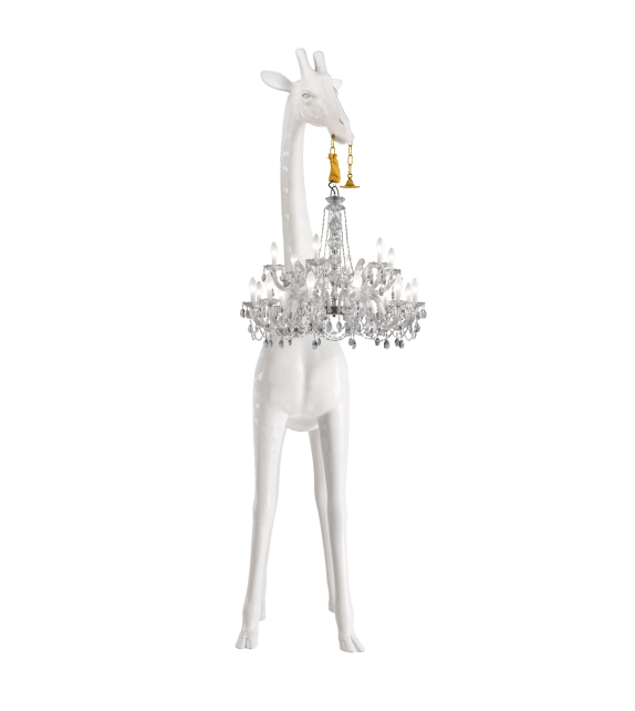 Giraffe in Love XL Qeeboo Lampada da Terra