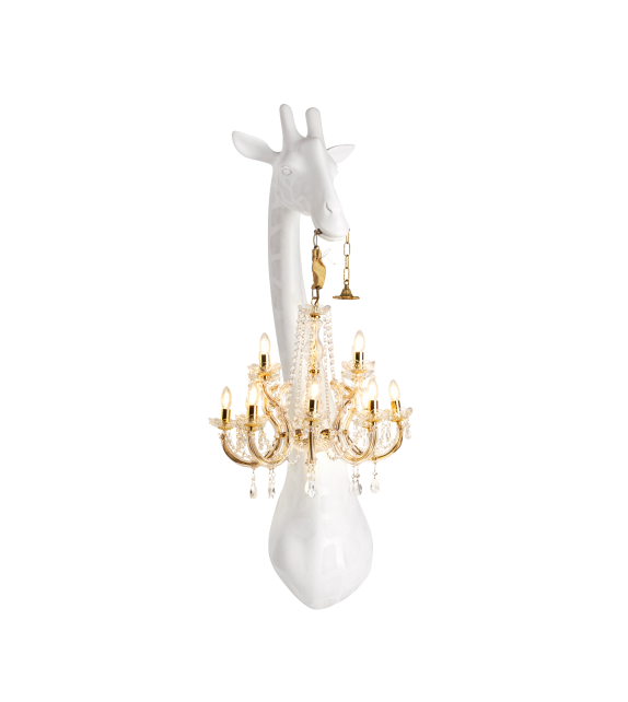 Giraffe in Love Qeeboo Wandleuchte