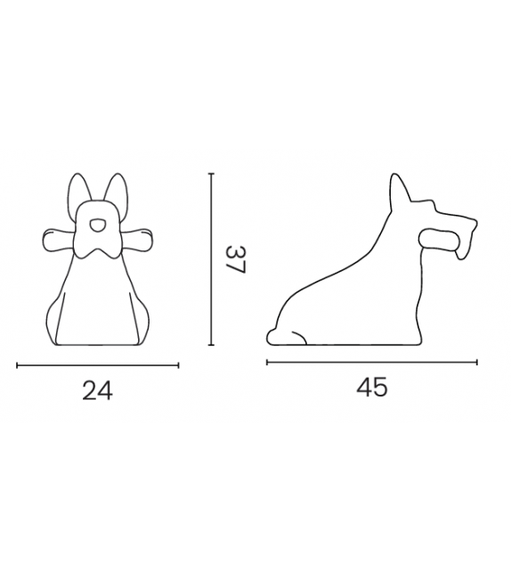 Scottie Qeeboo Floor Lamp