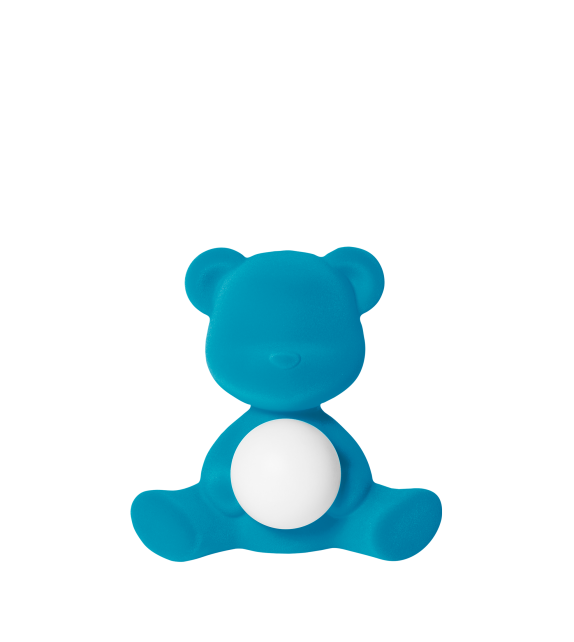 Teddy Girl Velvet Qeeboo Lámpara de Mesa