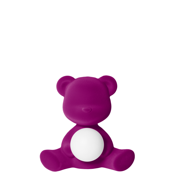 Teddy Girl Velvet Qeeboo Lampe de Table