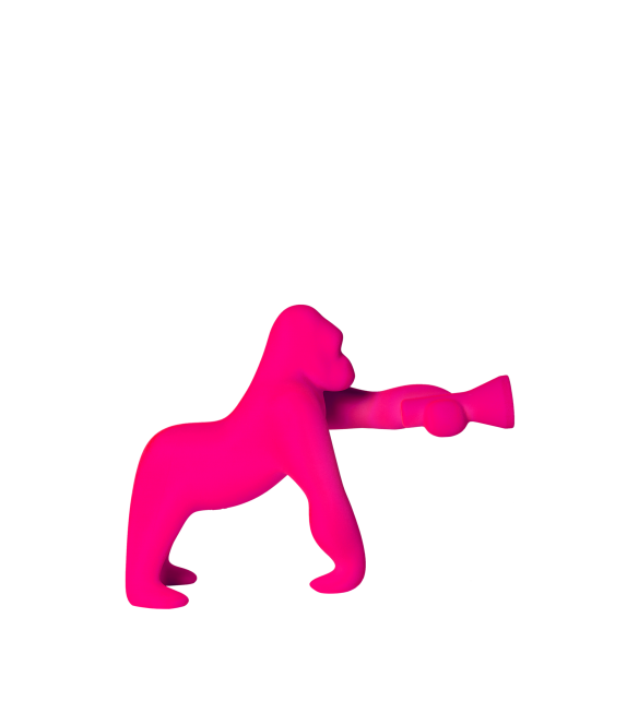 Kong XS Velvet Qeeboo Lampe de Table