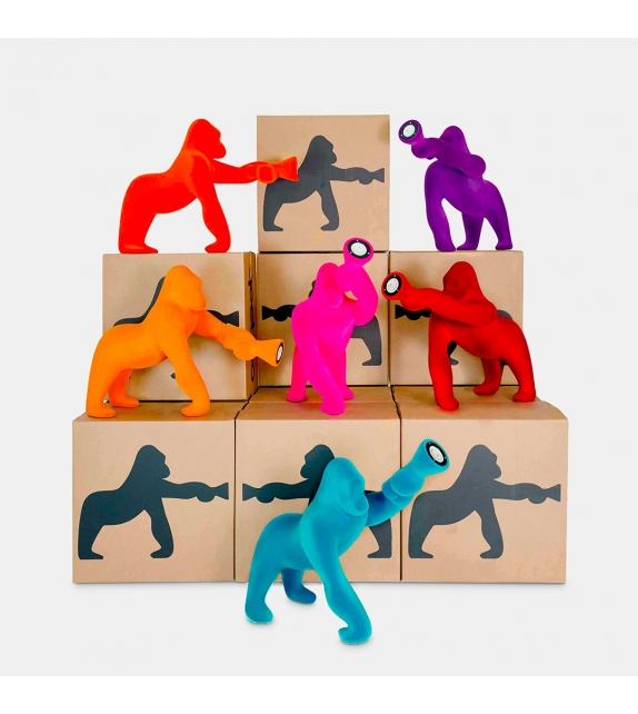 Kong XS Velvet Qeeboo Table Lamp