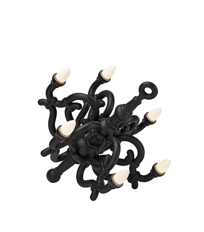 Fallen Chandelier Qeeboo Floor Lamp