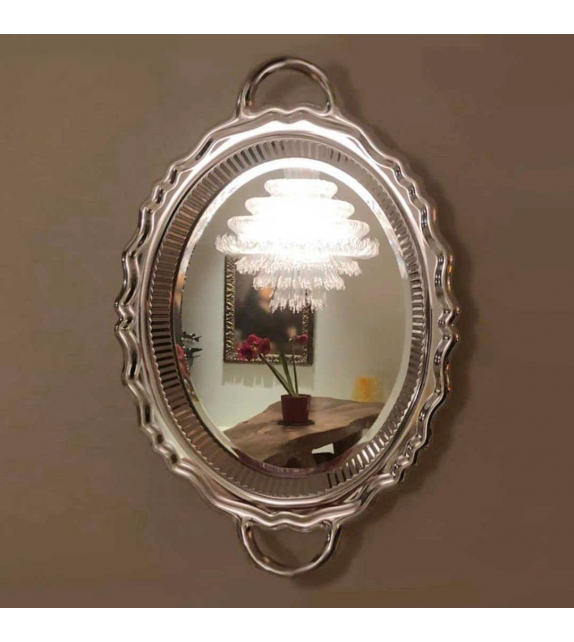 Plateau Miroir Metal Qeeboo Espejo