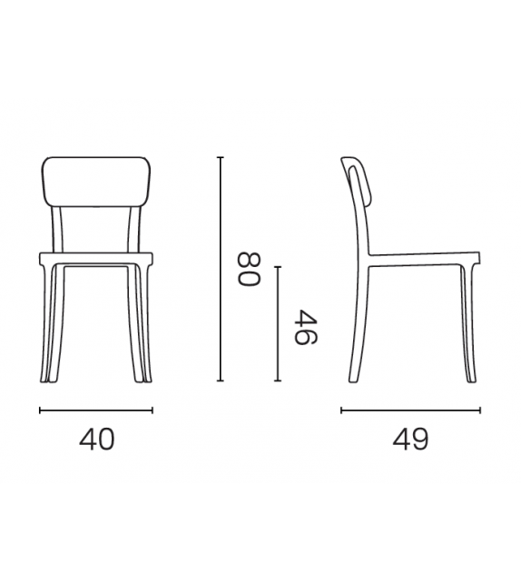 K Chair Qeeboo Stuhl