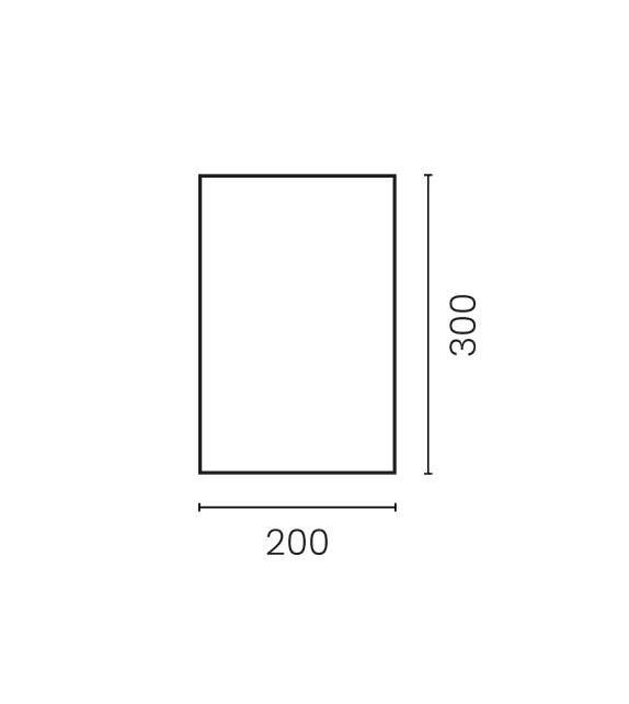 Glitch Red Rectangular Qeeboo Tapis