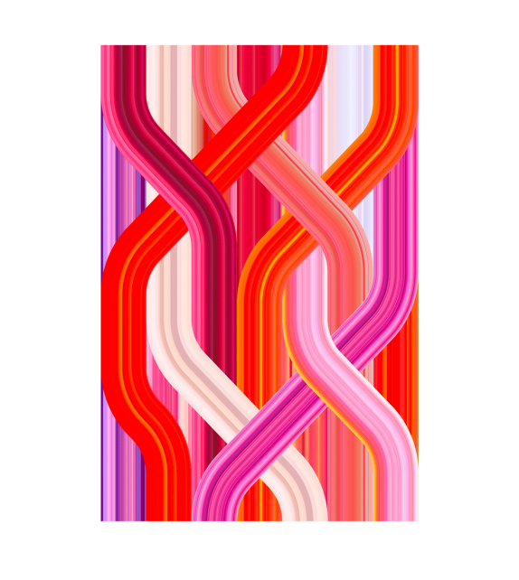 Glitch Yellow Rectangular Qeeboo Tappeto