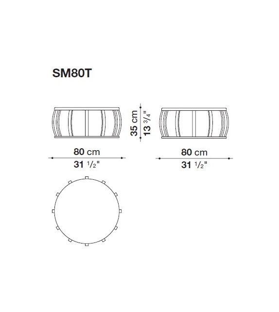 Prêt pour l'expédition - Loto Maxalto Table Basse