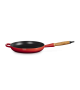 Padella con Manico Legno Le Creuset Poêle