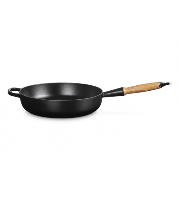 Padella Alta con Manico Legno 28 Le Creuset Poêle