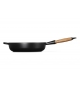 Padella Alta con Manico Legno 28 Le Creuset Cooking Pan
