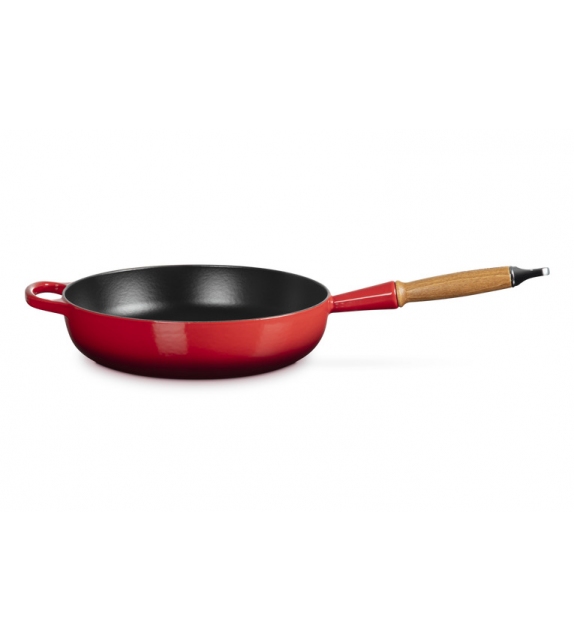 Padella Alta con Manico Legno 28 Le Creuset Cooking Pan