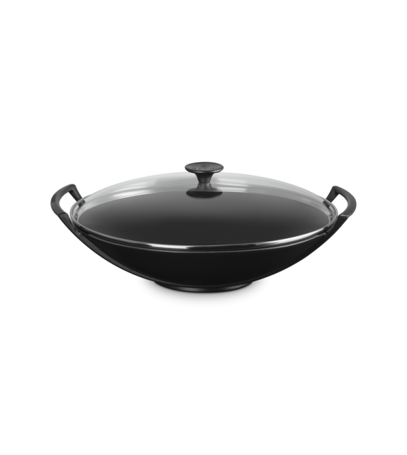 Wok con Coperchio in Vetro 36 Le Creuset Cazuela