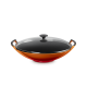 Wok con Coperchio in Vetro 36 Le Creuset Cazuela