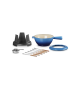 Set Fonduta Savoiarda Le Creuset Fondue Gesetzt