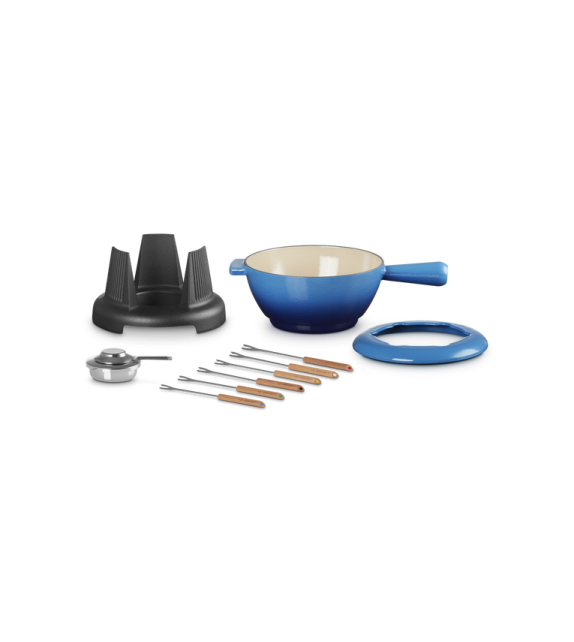 Set Fonduta Savoiarda Le Creuset Juego de Fondue