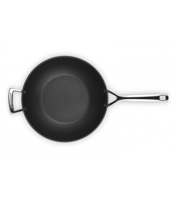 Padella Wok con Manico Lungo e Maniglia 30 Le Creuset Sartén