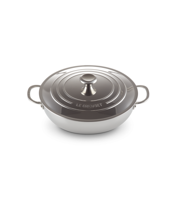 Tegame Basso con Coperchio 30 Le Creuset Cazuela