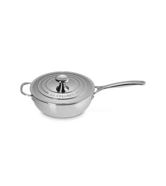 Padella “Dello Chef” con Coperchio Antiaderente Le Creuset Sartén