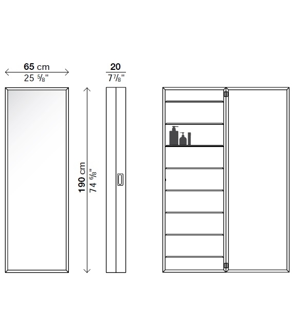 Duty Box Meuble de Rangement Kristalia