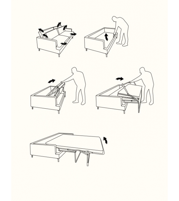 Dave Milano Bedding Schlafsofa