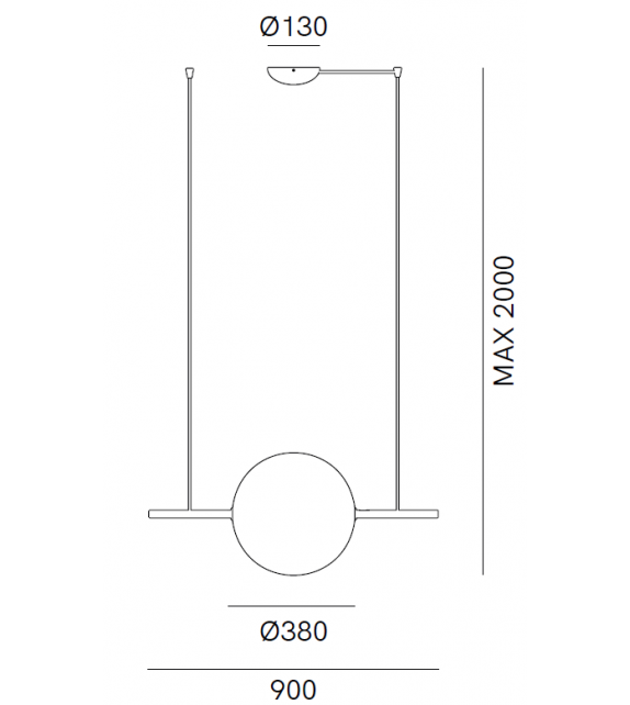 Alma Il Fanale Suspension Lamp