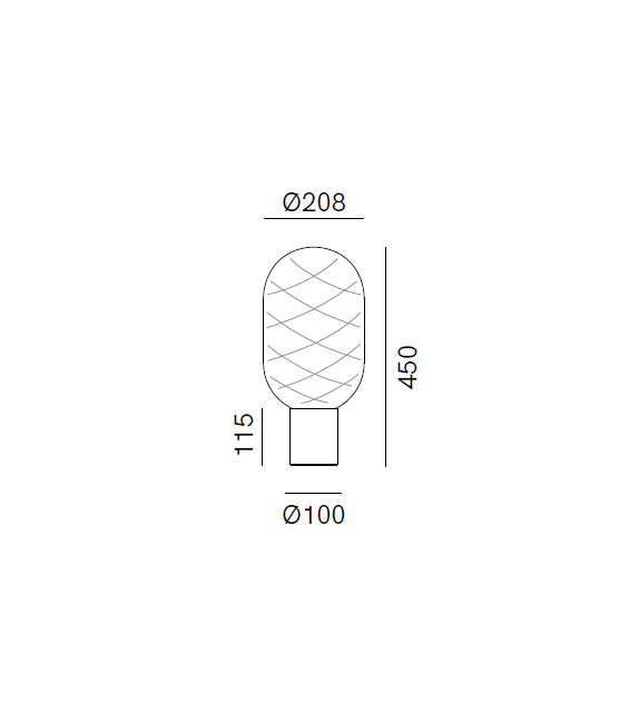 Bloom Il Fanale Lampe de Table